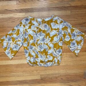 Veronica M. Flower blouse